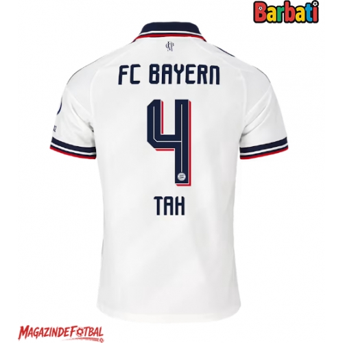 Bayern Munich Jonathan Tah #4 Tricou Fotbal Replică 2026-27 Barbati Deplasare Bayern Munich Jonathan Tah #4 Tricou Fotbal Replică 2026-27 Barbati Deplasare